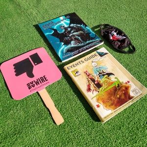 '14San Diego Comic Con SDCC Jim Lee Batman Souvenir Book+Sakai Events Guide+More